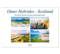 Outer Hebrides - Scotland Scottish dream beaches and landscapes (Wall Calendar 2