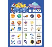 Outer Space Bingo: 32 Player Space Birthday Party Theme for Galaxy Science Classrooms, Astronomy Nights, Space Day activity