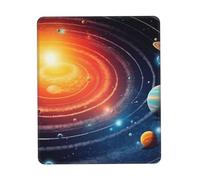 Outer Space Galaxy Solar System Tappetino Mouse Durevole Tappetini per Il Mouse Antiscivolo Mousemat per Laptop Lavoro Casa 25X30Cm