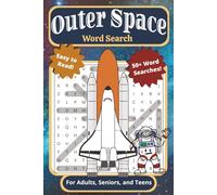 Outer Space Word Search Puzzle Book: For Adults, Seniors, and Teens | Easy to Read, 50+ Outer Space Word Searches Including Galaxies, Stars, Planets, ... Holidays, Breaks, and Quiet Moments