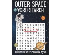 Outer Space Word Search Puzzle Book: Word Searches with Easy to Read Print about Outer Space, Astronomy, Galaxies, Planets, Stars, Rockets and More | ... Gifts for Vacations, Holidays, and Free Time
