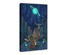 Outer Wilds - Poster su tela, con stampa artistica da parete, 20 x 30 cm