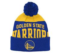 OuterStuff Berretto NBA Golden State Warriors Collegiate Arch Knit Blu per Bambino