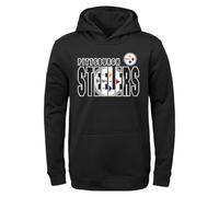 Outerstuff Felpa con cappuccio ufficiale NFL per bambini 8-20, con logo principale, a maniche lunghe, per il giorno della partita di gioco