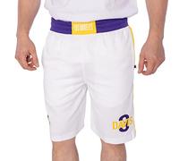 Outerstuff NBA - Pantaloncini da basket sportivi da uomo, La Lakers / Bianco Lilla, M