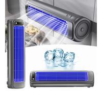 Outfany Cooling Ace Condizionatore d'aria, Mini Aire Acondicionado Portatil, Libiyi Cooling Ace, Shirem Cooling Ace, Desktop Portable Tower Fan Air Conditioner - 3 Velocità, Ricarica USB (blu)