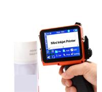 OUTFYT Mini stampante for codice logo data di scadenza, for alimenti portatile, timbratura macchina a getto d'inchiostro, scatola for bottiglie con QR - Prestazioni affidabili