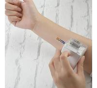 OutFyt Mini stampante portatile non commestibile a getto d'inchiostro a colori for tatuaggi commestibili,Resistente alle cadute