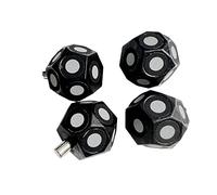 OUTFYT Scanner 3D Portatile Sfera Magnetica Marcatore Magnetico Punto marcatore Altamente Riflettente Anello Interno 6 mm Anello Esterno 10 mm,Garantire La Precisione della Scansione(10 PCS)