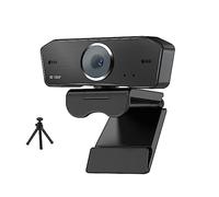 OUTFYT USB HD Webcam Microfono integrato Smart 1920 X 1080P 30fps Web Cam Camera for computer portatili desktop Gioco for PC for conferenze, streaming live, registrazione, Guardia del flusso
