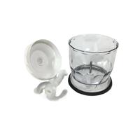 OUTIFUOTPP 1 set di tazze for miscelazione da 350 ml, compatibili con le parti del coperchio coltello frullatore Braun MQ5025 MQ525 MQ745 MQ505 MQ3000