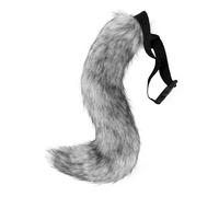 OUTIFUOTPP Anime Coda di Animali Cosplay Costumi Puntelli Gatto Volpe Peluche Code Gioco Ruolo Festa Halloween Accessori Kawaii(Color4)