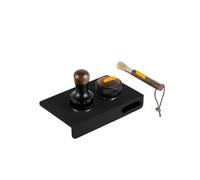 OUTIFUOTPP Compatibile con MHW-3BOMBER 30 libbre di pressione costante, pressino for caffè espresso da 51 mm, 53 e 58, strumento barista a molla calibrato(53.35mm,Thread set)