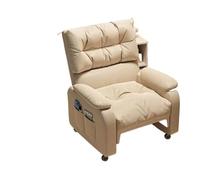 OUTIFUOTPP Poltrona for divano for computer Internet Cafe, sedia for ufficio pigro for la casa, comoda poltrona for singolo for una lunga seduta(BROWN)