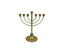 OUTIFUOTPP Portacandele ebraico a 7/9 Rami, portacandele in Metallo, portacandele Hanukkah, portacandele ebraici, Supporto for Menorah, Decorazioni(7 Heads)