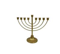 OUTIFUOTPP Portacandele ebraico a 7/9 Rami, portacandele in Metallo, portacandele Hanukkah, portacandele ebraici, Supporto for Menorah, Decorazioni(9 Heads)