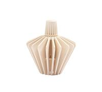 OUTIFUOTPP Pressa for carta con angolo regolabile, pressa for da filtro for caffè, tazza pieghevole, assistenza for la preparazione del a mano(Ivory)