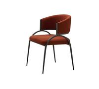 OUTIFUOTPP Sedia da pranzo italiana di lusso leggera - Semplice fascia alta for la casa e l'hotel, sgabello in lana agnello, sedia moderna for showroom ristoranti(Model 2)