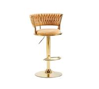 OUTIFUOTPP Sgabelli da bar girevoli e regolabili, sgabelli alti moderni in stile nordico, con manico in spugna ad alta elasticità, mobili for la casa(A-56-77cm)