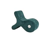 OUTIFUOTPP Sgabello for divano dal design creativo dalla forma speciale, poltrona lounge singola for il tempo libero, pigra for soggiorno e camera da letto, mobili for la casa(Green berber Fleece2)