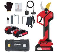 OUTIGO Forbici Potatura Elettriche con 2x21V Batterie, 25 mm, 2*1500mAh, con Motore brushless per giardinaggio, alberi da frutto, vigneto