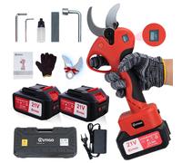 OUTIGO Forbici Potatura Elettriche Dotato di 2 batterie da 3000 mAh 40 mm con