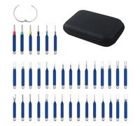 Outil d’Extraction de Broches Électriques - 36PCS | DémonteurBornes et Extracteur dee Connecteurs | Kit Multifonction pour Automobile, Batterie, Panneaux, Fils, Faisceau, Électronique, Habillage