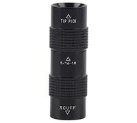 Outil de pointe pour queue de billard 4 en 1 en aluminium robuste, kit de réparation et de mise en forme des pointes de billard avec protecteurs de joint pour queues de 5/16-18,