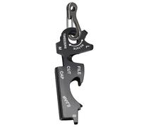 Outil Multifonction Pour Porte-Clés - Gadget Compact Acier Inoxydable, Tournevis Multi-Usage Poche, Outil Quotidien Portable | Accessoire De Réparation Extérieure, Multi-Outil Camping Randonnée,
