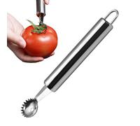 Outil Pour Vider Les Tomates | Qualité Alimentaire ÉQueuteur De Fraises En Acier Inoxydable | Prise En Main Confortable ÉQueuteur De Tiges Supérieur Portable Pour Les Cerises Et Les Tomates
