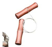 Outils de boue poterie - Coupe-fil d'argile avec manche en bois | Outils de tour de poterie multifonctionnels, accessoires de sculpture en ceramique, fournitures pour artistes, débutants et profession