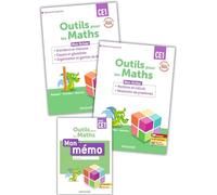 Outils pour les Maths CE1: 2 fichiers (Nombre et calculs & Géométrie) + Mémo