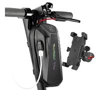 Outinhao Borsa Monopattino Elettrico, 2L/3L Borsa Scooter Con USB, Porta Cellulare, Impermeabile Monopattino Elettrico Accessori, per Xiaomi/Mijia/M365 Scooter, Monopattino