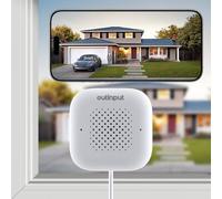 Outinput 2K WiFi Finestra Telecamera di Sicurezza丨Colori AI Visione Notturna per Sicurezza Esterna e Domestica丨Controllo App, Avviso istantaneo, Rilevamento del Movimento, Condivisione con Famiglia