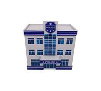 Outland Models Dipartimento di polizia moderno del paesaggio della ferrovia che costruisce scala HO 1:87