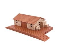 Outland Models Magazzino merci in miniatura, scala 1:87 HO