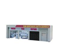 Outland Models Negozio di servizi auto e accessori per paesaggi ferroviari Scala HO 1:87