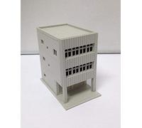 Outland Models Railway Modern 3-Story House w Garage (Overhang Style) Scala N