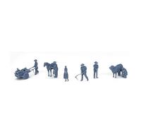 Outland Models - Set di statuette contadino in scala 1:87