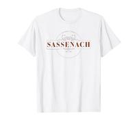 Outlander Sassenach Floreale Maglietta