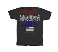 Outlaw Threadz American Honor America First Whiskey Beer Freedom T Shirt AHMT23