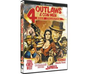 Outlaws and Con Men - 4 Film Collection (DVD) Jack Palance Lee Van Cleef Various