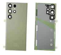 Outlet Accessori Scocca Vetro Posteriore Sostituzione per Samsung Galaxy S23 Ultra S918 Originale Verde Coperchio Copribatteria con Vetro Fotocamera Ricambio Ufficiale Samsung Service Pack