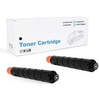 Outlet della Stampa 2 Toner Compatibili con C-EXV29 Black (2790B002) per Canon IR Advance C 5030i, C 5035i, C 5235a, C 5235i, 5240i, ImageRUNNER Advance C 5030i, C 5035i, C 5235i, C 5240a, C 5240i