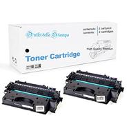 Outlet della Stampa 2 Toner compatibili con Canon 719H 6900K - Marca Compatibili con Canon I-Sensys LBP 6310, 6650, 6670, 6680 LBP-252, MF 411, MF 416, MF 418, MF 5940dn, MF 5980, MF 6140, MF 6180