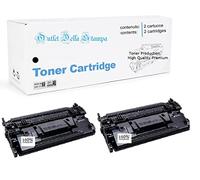 Outlet della Stampa 2 Toner Compatibili con CF287A - 87A 9000K - Marca Compatibili con HP Laserjet PRO M501, M506, Enterprise Flow MFP M520, MFP M 527