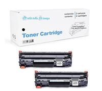 Outlet della Stampa 2 Toner Compatibili con HP CB435A 35A - 1700 Copie cd. - Marca Compatibili con HP Laserjet P1005, P1006, P1007, P1008, P1009