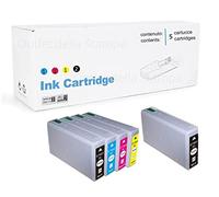 Outlet della Stampa 5 Cartucce Inchiostro 79XL Compatibili con Epson Workforce PRO Workforce WF4600, WF4630, WF4640, WF5100, WF5110, WF5190, WF5600, WF5620, WF5690