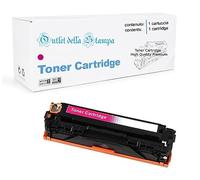 Outlet della Stampa Toner Sostituto CB543A 125A Magenta Cartuccia per stampanti Compatibile con HP Color LaserJet CM1312 CM1312n CM1312nfi CP1215 CP1217 CP1510 CP1514n CP1515n CP1518ni