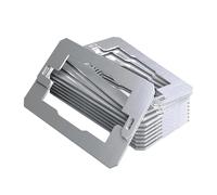 Outlet Spacers-10 Piece Stainless Steel Electrical Box Support,Heavy Duty Wall Plate Repair,Professional Grade Leveling Kit,Industrial Strength Mounting Brackets | for Construction